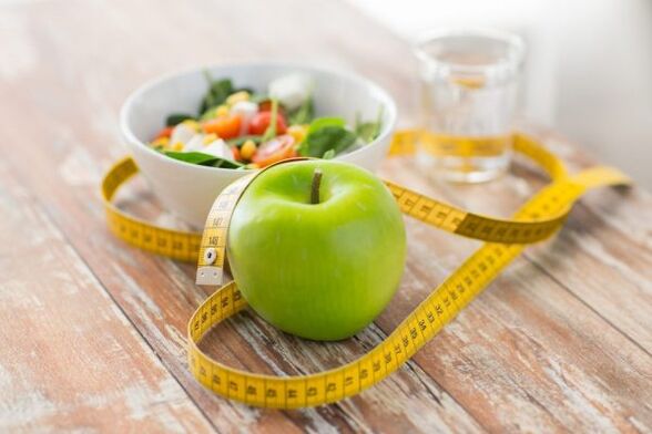 Vegetables, fruits and water are very important for losing weight