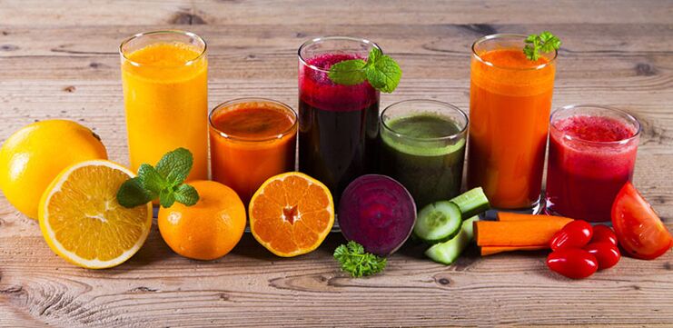 diet to lose weight with fresh juice