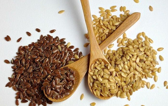 Flaxseeds have a weak diuretic effect, which contributes to weight loss. 